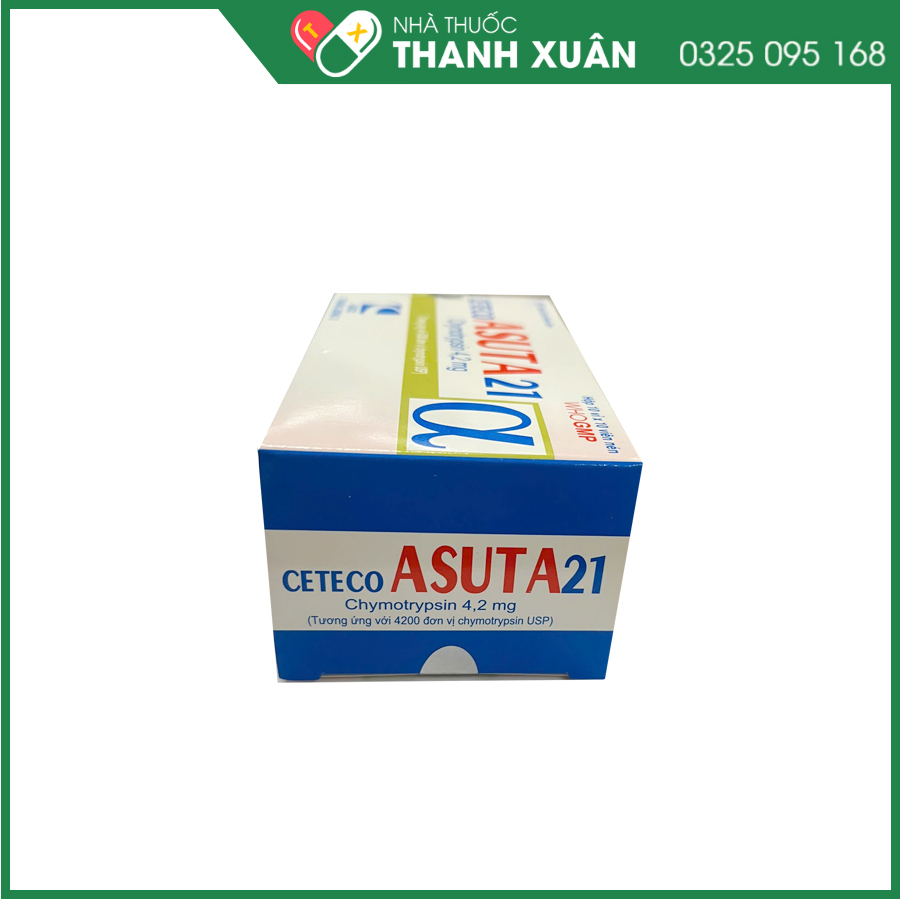 Ceteco ASUTA 21α thuốc chống viêm, giảm sưng, phù nề